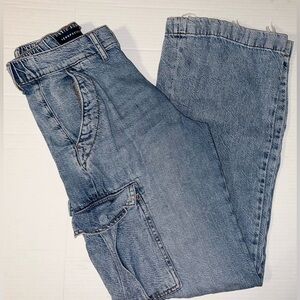 Aeropostale Baggy Cargo Jeans | Women’s Small Reg